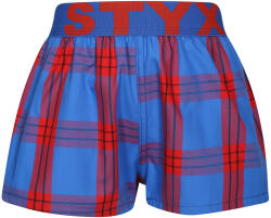 Styx Gyermek bő szárú boxeralsó Styx sportos gumipánt többszínben (BJ1016) 12-14 éves