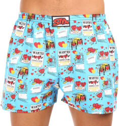 Styx férfi bő szárú boxeralsó Styx art klasszikus gumipánt nagyméretű valentin-napi pár (E1756) 4XL