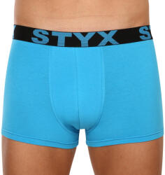 Styx Férfi boxeralsó Styx sportos gumipánt nagyméretű világoskék (R1169) 5XL