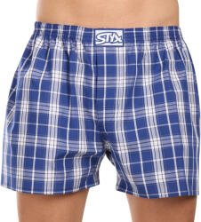 Styx Férfi bő szárú boxeralsók Styx klasszikus gumipánt többszínű nagyméretű (E1024) 3XL
