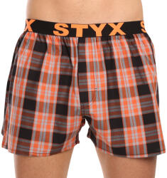 Styx Férfi bő szárú boxeralsó Styx sportos gumipánt többszínben (B1026) XL