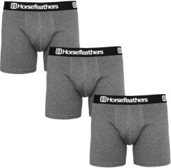 Horsefeathers 3PACK Férfi boxeralsó Horsefeathers Dynasty heather anthracite (AM067B) XL