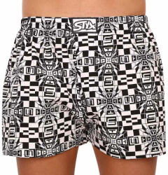 Styx férfi bő szárú boxeralsó Styx art klasszikus gumipánt nagyméretű paradoxon (E1455) 3XL