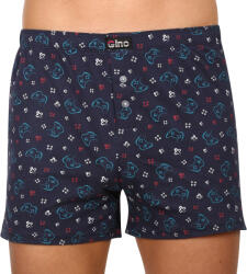 Gino Férfi bő szárú boxeralsók Gino sötétkék (75180) XL