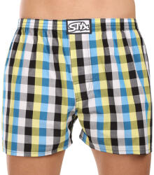 Styx Férfi bő szárú boxeralsó Styx klasszikus gumipánt többszínű nagyméretű (E1025) 3XL