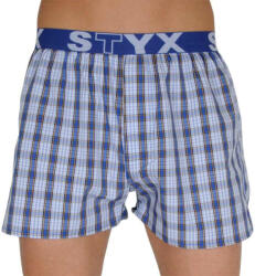 Styx Férfi bő szárú boxeralsó Styx sportos gumipánt többszínben (B102) S
