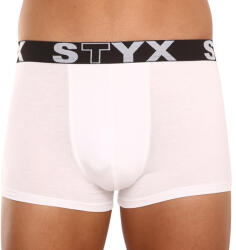 Styx Férfi boxeralsó Styx sportos gumipánt fehér (G1061) XL