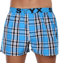 Styx Férfi bő szárú boxeralsók Styx sportos gumipánt többszínben (B1009) XXL