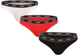 HUGO 3PACK női tanga HUGO többszínű (50545680 968) M