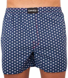Emes Férfi bő szárú boxeralsó Emes csillagok kék színben (005) L