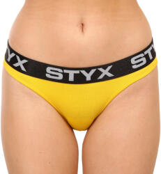 Styx Női bugyi Styx sportos gumipánt sárga (IK1068) XL