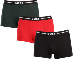 BOSS 3PACK Férfi boxeralsó BOSS többszínű (50517833 980) S