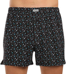 Andrie Férfi bő szárú boxeralsók Andrie többszínű (PS 5818-black cube) XL