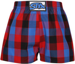 Styx Gyermek bő szárú boxeralsó Styx klasszikus gumipánt többszínű (J1027) 6-8 éves