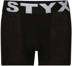 Styx Gyerek boxeralsó Styx sportos gumipánt fekete (GJ960) 9-11 éves