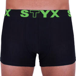 Styx Férfi boxeralsó Styx sportos gumipánt nagyméretű fekete (R962) 4XL