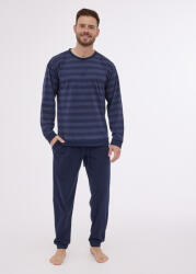 Cornette Kék Cornette férfi pizsama (117/279) XL