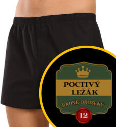 Nedeto Férfi bő szárú boxeralsó Nedeto Honest lager (1NTF1) S