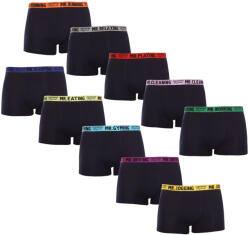 Lee Cooper 10PACK férfi boxeralsó Lee Cooper kék (LCUBOX10P0101-1410367) L