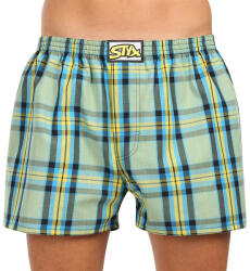 Styx Férfi bő szárú boxeralsó Styx klasszikus gumipánt többszínű (A1103) S