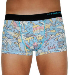 69SLAM Férfi boxeralsó 69SLAM csípő mozaikos mezőben (MSYMOF-PO) XL