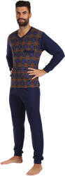 Foltýn Férfi pizsama Foltýn sötétkék (FPD22) XL