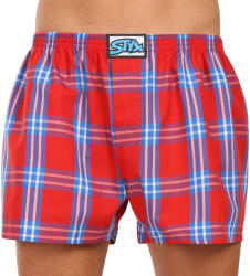 Styx Férfi bő szárú boxeralsó Styx klasszikus gumipánt többszínű nagyméretű (E1108) 4XL