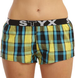 Styx Női bő szárú boxeralsók Styx sportos gumipánt többszínű (T825) XL