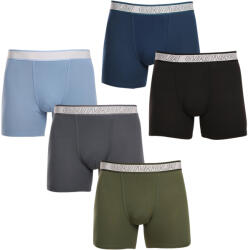 Gianvaglia 5PACK Férfi boxeralsó Gianvaglia többszínű (GVG-5013) XXL