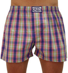 Styx Férfi bő szárú boxeralsó Styx klasszikus gumipánt többszínű (A108) XL