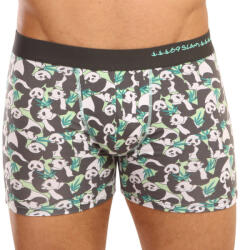 69SLAM Férfi boxeralsó 69SLAM fit bambusz panda boo boo (MPBPBO-BB) L