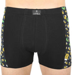 Lonka Férfi boxeralsó Lonka fekete (Kamil pivo malé) XL