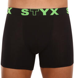 Styx Férfi boxeralsó Styx hosszú sportos gumipánt fekete (U962) XXL