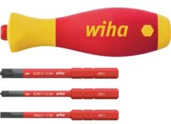 Wiha slimVario SoftFinish 4 részes szigetelt multibit csavarhúzó (43449)