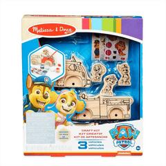 Melissa & Doug 33266 Mancs Őrjárat - kifesthető fa járművek (33266)