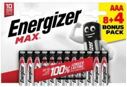 Energizer LR03/12 Max AAA 8 4 ingyenesen (EU019)