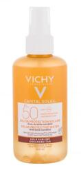 Vichy Capital Soleil Solar Protective Water Enhanced Tan SPF50 napozópermet az intenzívebb napozási eredményért 200 ml