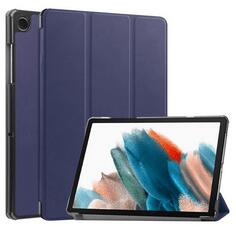 Gigapack Samsung Tab A9 Bőr hatású flip tok, sötétkék (GP-150669) (GP-150669)