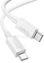 hoco. X107 adatkábel Type-C - Type-C, 100cm, FEHÉR (HOCO_X107_TYPE-C_TYPE-C_W) (HOCO_X107_TYPE-C_TYPE-C_W)