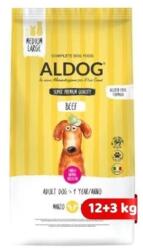Aldog Adult Medium Large Beef 12+3 kg kutyatáp