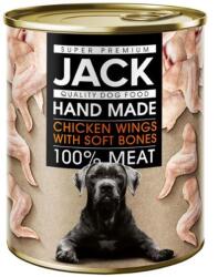 Jack kutya konzerv csirkeszárnyak 800g - kutyakajas