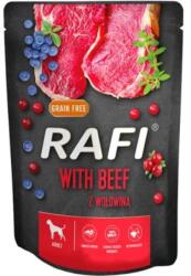 RAFI kutya pástétom marha, vörös- és kék áfonyával alutasak 300g