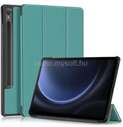 Gigapack Samsung Tab S10 Lite WIFI GIGAPACK Tok álló, bőr hatású aktív FLIP, ceruza tartó, SÖTÉTZÖLD (GP-149334) (GP-149334)