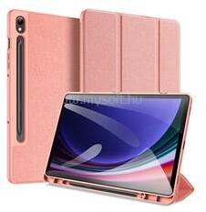 Dux Ducis DOMO tok álló, bőr hatású (aktív FLIP, oldalra nyíló, TRIFOLD, asztali tartó, ceruza tartó) RÓZSASZÍN (GP-149759) (GP-149759)