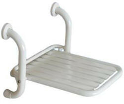 B&K BK felhajtható zuhanyszék fali RM acélból fehér szinterezett (THSRD)