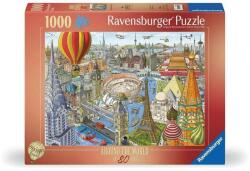 Ravensburger 1000 db-os puzzle - 80 nap alatt a Föld körül (12000169) (12000169)