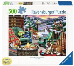 Ravensburger 500 db-os XXL puzzle - Síelés és lazulás (16442) (16442)