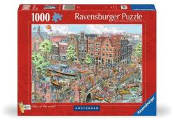 Ravensburger 1000 db-os puzzle - Cities of the World - Amsterdam (12000296) (12000296)