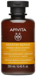 APIVITA Nourish & Repair sampon, Száraz, igénybevett hajra, 250 ml