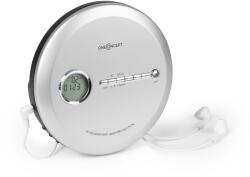 OneConcept CDC 100 MP3 discman, hordozható CD-lejászó, Antishock, ESP, Micro-USB ezüst (MG3-CDC-100MP3 SI) (MG3-CDC-100MP3 SI) - electronic-star
